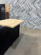 (Pre-Built) Ash Classic-Cut Tabletop #PB083 50" x 35" x 1.5"