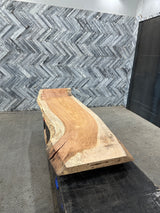 Brazilian Cherry Wood Slab #D673 92" x 20" - 25" x 2.1"
