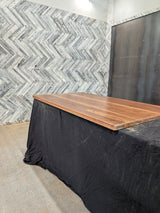 (Pre-Built) Walnut Classic-Cut Tabletop #PB113 66" x 38" x 1.8"