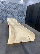 Javillo Live Edge Wood Slab #A622 172" x 31" - 40" x 2.7"