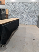 Ash Live Edge Wood Slab #B908 147" x 20" - 22" x 2.2"