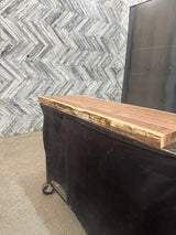 (Pre-Built) Walnut Live Edge Tabletop #PB102 48" x 18" x 2.1"