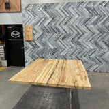 (Pre-Built) Teak Live Edge Tabletop #PB051 59" x 49" - 50" x 1.6"