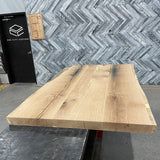 (Pre-Built) Red Oak Live Edge Tabletop #PB057 69" x 41" - 43" x 2.4"