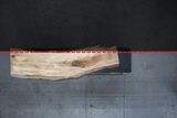 Copper Beech Live Edge Wood Slab #BPD583 99" x 18" - 27" x 2.7"