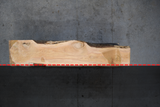 Deodar Cedar Live Edge Wood Slab #B590 123" x 18" - 23" x 2.8"