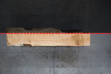 Deodar Cedar Live Edge Wood Slab #B590 123" x 18" - 23" x 2.8"