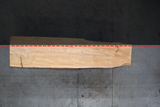 Deodar Cedar Live Edge Wood Slab #B594 123" x 20" - 30" x 2.8"
