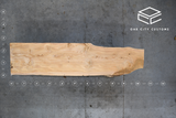 Deodar Cedar Live Edge Wood Slab #B595 123" x 17" - 30" x 2.8"