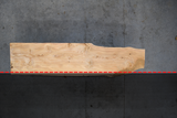 Deodar Cedar Live Edge Wood Slab #B595 123" x 17" - 30" x 2.8"
