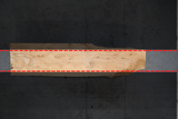 Deodar Cedar Live Edge Wood Slab #B595 123" x 17" - 30" x 2.8"