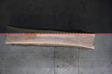 Walnut Live Edge Wood Slab #B606 128" x 20" - 30" x 3.0"
