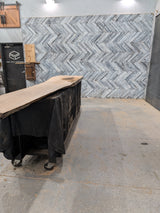 Sycamore Live Edge Wood Slab #B918 140" x 17" - 27" x 2.6"