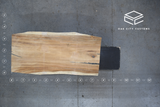 Parota Live Edge Wood Slab #A624 90" x 38" - 43" x 1.8"