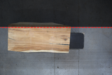 Parota Live Edge Wood Slab #A624 90" x 38" - 43" x 1.8"