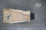 Parota Live Edge Wood Slab #A626 97" x 35" - 52" x 2.8"