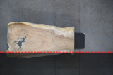 Parota Live Edge Wood Slab #A626 97" x 35" - 52" x 2.8"