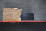 Parota Live Edge Wood Slab #A631 66" x 44" - 50" x 2.9"