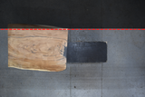 Parota Live Edge Wood Slab #A631 66" x 44" - 50" x 2.9"