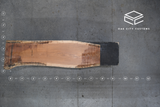 Brazilian Cherry Live Edge Wood Slab #C670 97" x 20" - 30" x 2.4"