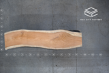 Brazilian Cherry Wood Slab #B675 113" x 20" - 28" x 1.8"