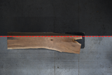 Walnut Live Edge Wood Slab #C684 106" x 22" - 26" x 2.8"