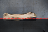 White Oak Live Edge Wood Slab #D700 103" x 12" - 24" x 2.7"