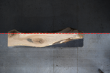 White Oak Live Edge Wood Slab #D700 103" x 12" - 24" x 2.7"