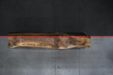 Walnut Live Edge Wood Slab #E715 117" x 12" - 20" x 2.9"