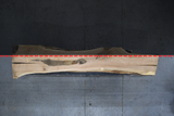 White Oak Live Edge Wood Slab #B720 132" x 19" - 31" x 2.7"