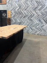 (Pre-Built) Red Oak Classic-Cut Tabletop #PB087 76" x 34" x 1.5"