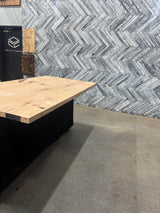(Pre-Built) Red Oak Classic-Cut Tabletop #PB086 76" x 41" x 1.5"