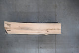 Red Oak Live Edge Wood Slab #E772 115" x 15" - 25" x 2.5"