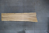 White Oak Live Edge Wood Slab #A778 113" x 25" - 29" x 4.6"