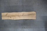 White Oak Live Edge Wood Slab #B780 115" x 24" - 25" x 4.6"