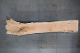 White Oak Live Edge Wood Slab #E791 143" x 20" - 35" x 3.5"