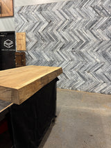 White Oak Live Edge Wood Slab #G882 51" x 26" - 27" x 4.4"