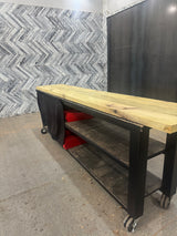 (Pre-Built) Poplar Classic-Cut Tabletop #PB107 120" x 22" x 2.0"