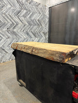 White Oak Live Edge Wood Slab #G886 51" x 21" - 25" x 4.4"