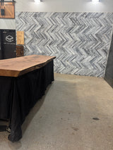 Walnut Live Edge Wood Slab #A824 115" x 31" x 33" x 3.3"