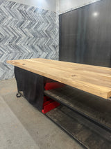 (Pre-Built) Sweet Gum Classic Cut Tabletop #PB108 100" x 38" x 2.0"