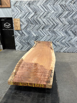 Brazilian Cherry Live Edge Wood Slab #C670 97" x 20" - 30" x 2.4"