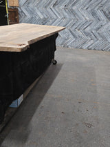 (Pre-Built) Soft Maple Live Edge Tabletop #PB150 91" 38"-43" x 1.3"