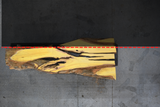 Osage Orange Live Edge Wood Slab #A548 109" x 23" - 40" x 3.6"