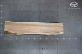 Red Oak Live Edge Wood Slab #A768 114" x 21" - 28" x 4.5"