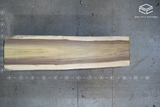 Poplar Live Edge Wood Slab #A827 126" x 29" - 34" x 3.3"