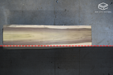 Poplar Live Edge Wood Slab #A827 126" x 29" - 34" x 3.3"