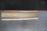 Poplar Live Edge Wood Slab #A827 126" x 29" - 34" x 3.3"