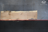 White Oak Live Edge Wood Slab #A836 124" x 32" - 34" x 3.0"