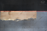 White Oak Live Edge Wood Slab #A836 124" x 32" - 34" x 3.0"